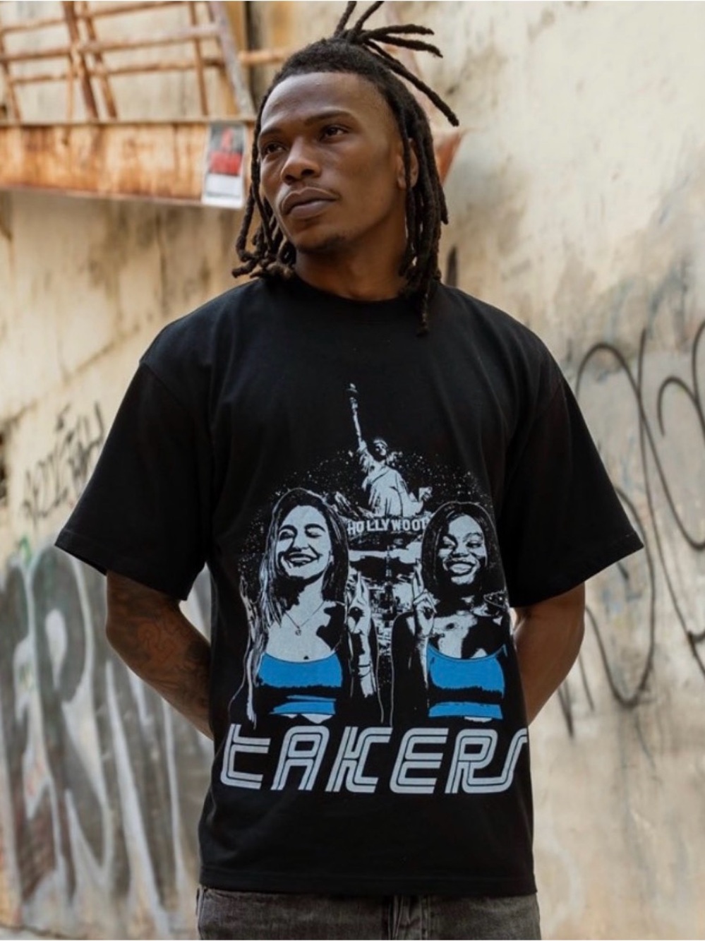 Men's TAKERS Black Take Your Wish Tee XL